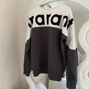 Isabel Marant Two-Toned Crewneck Sweatshirt